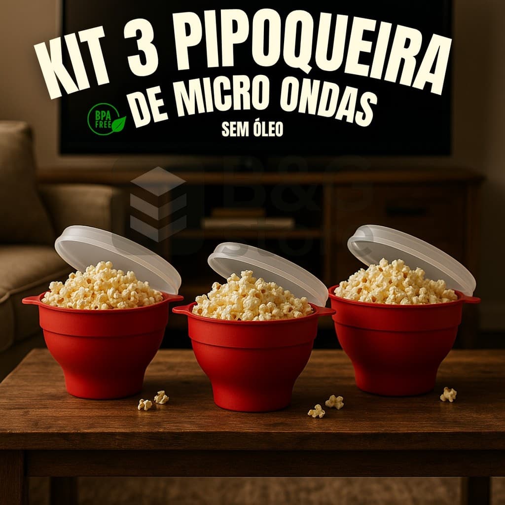 Pipoqueira grande de silicone com tampa Micro-ondas retrátil portátil light sem gordura prática Saudável Pipoca