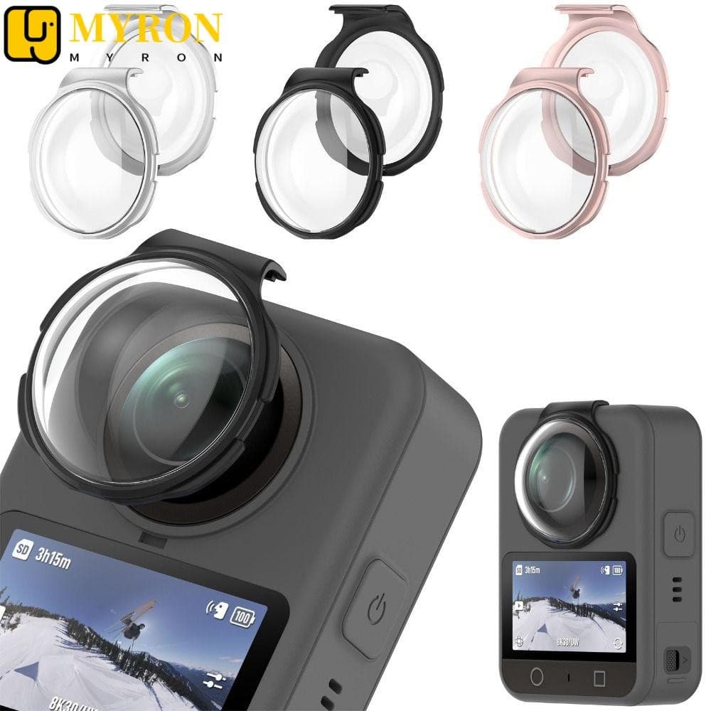 MYRON1 2 Unidades De Proteção De Lente , Tampa Protetora De Vidro Óptico HD , Capa Antiarranhões Para DJI Osmo 360