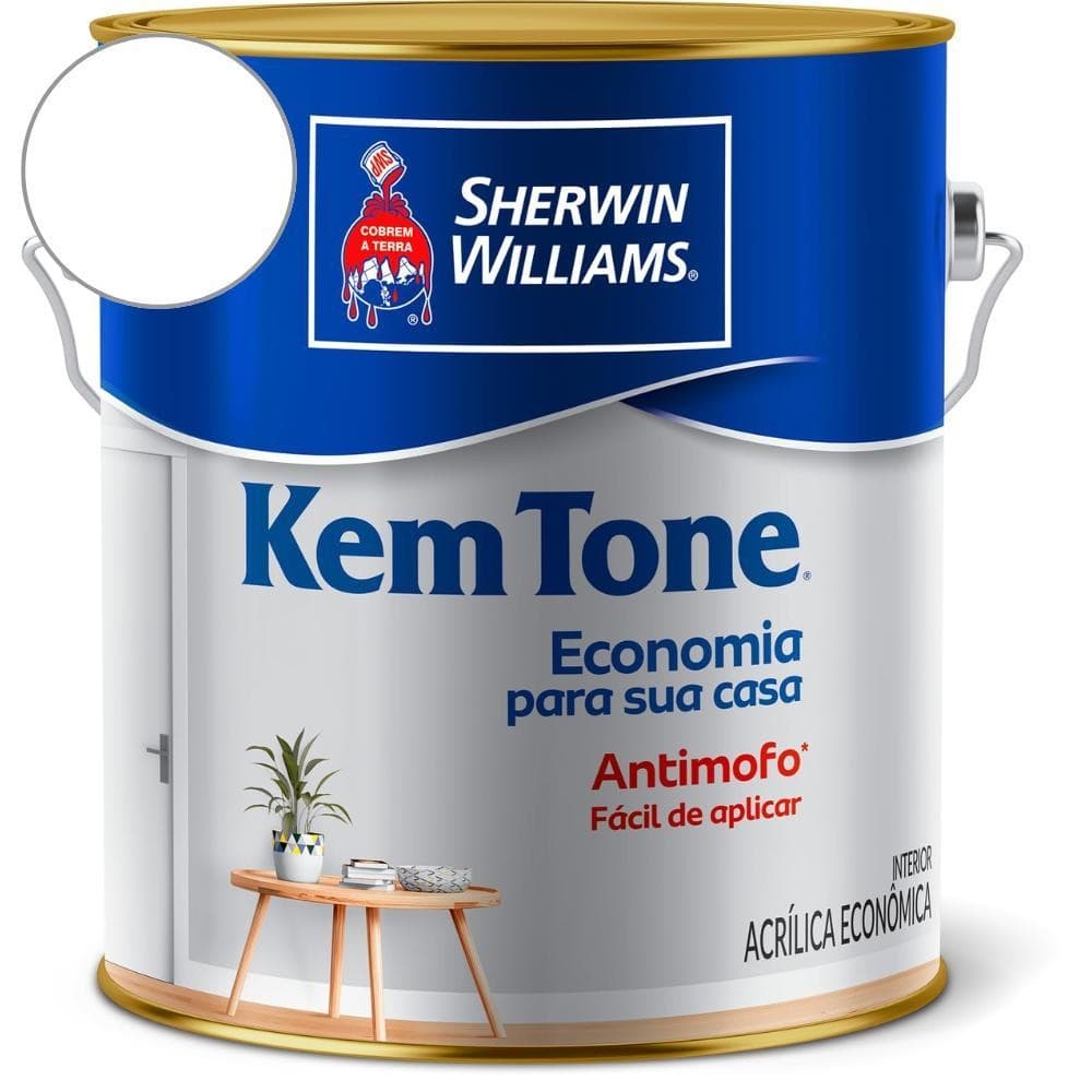 Tinta ACR KemTone Branco Sherwin Williams 3,6L