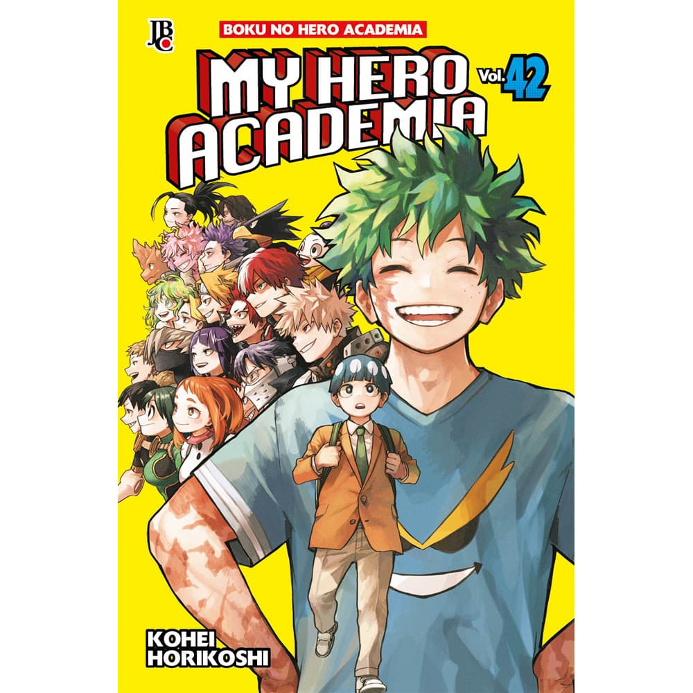 Mangá - My Hero Academia - Boku no Hero - Vol. 42 - por Kôhei Horikoshi - JBC ISBN 9786555949452