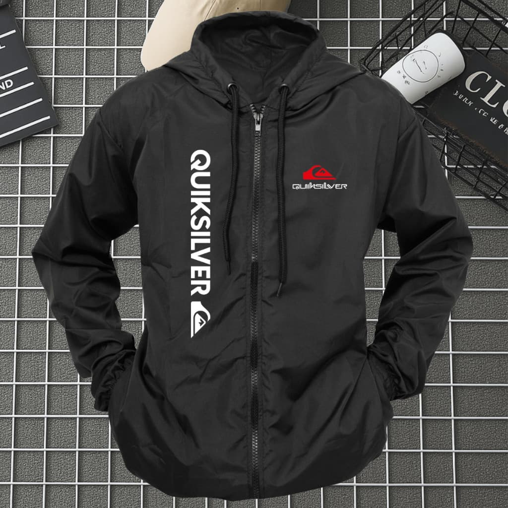 Casaco Corta Vento Quik S. Jaqueta Adulto E Infantil Super Leve Com Ziper E Capuz