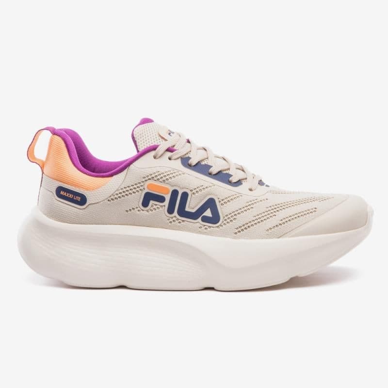 Tenis Fila Maxxi Lite Feminino Caminhada Corrida Treinos Academia Confortável e Macio