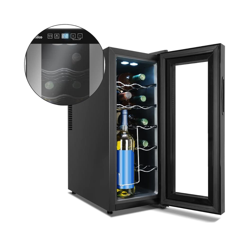 Adega Philco PAD12E 12 Garrafas 35L Temperatura Ajustável Bivolt Display Digital