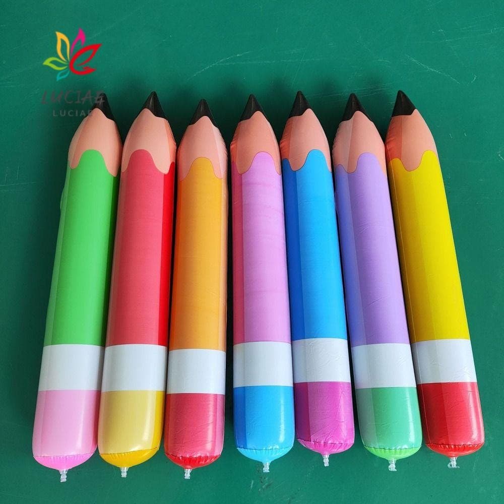 Lápis Gigante LUCIAE , Grande Para Decoração De Sala De Aula , Material De Escritório Escolar Inflável Enorme