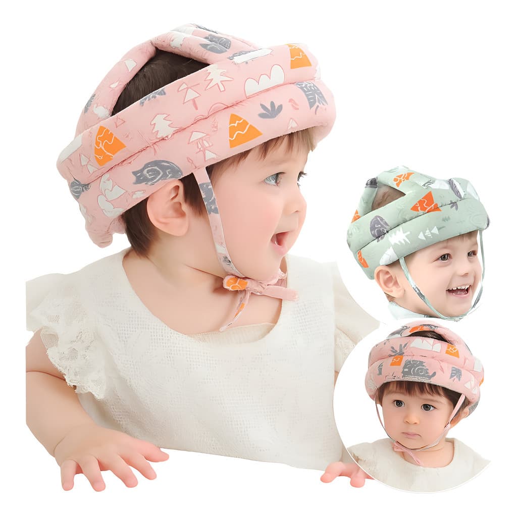 Cabeça Anticolisão Aprendendo A Andar Bebê Andando Chapéu Novo Encosto De Para Dispositivo Anti-Queda Almofada ANJIN.B