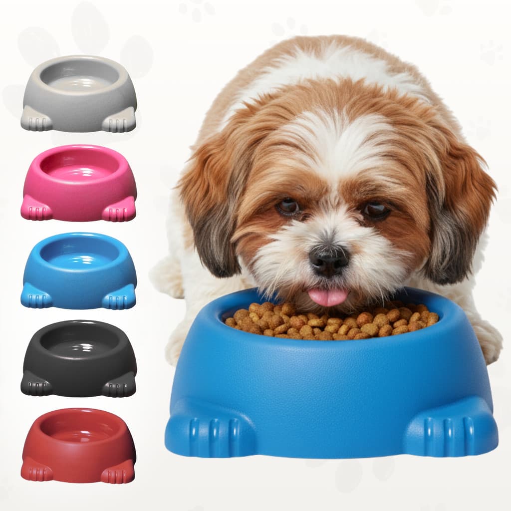 Comedouro Bebedouro De Patinhas Pata Pet Para Cães E Gatos Pequeno Médio E Grande