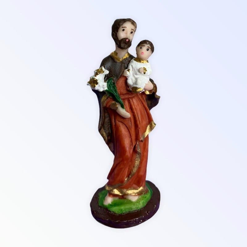 Imagem de São José em Resina 7 cm