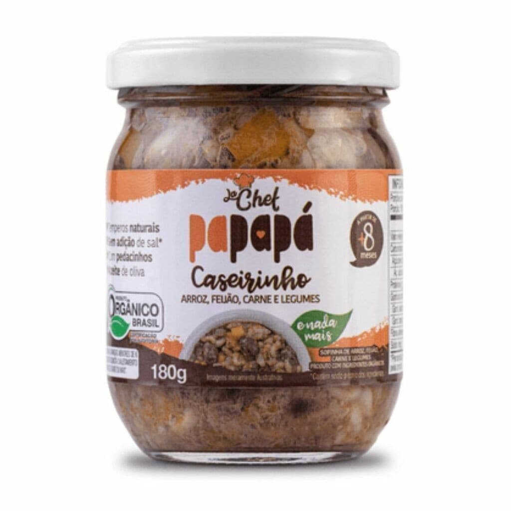 PAPAPA SOPINHA ORG 180GR ARROZ FEIJAO