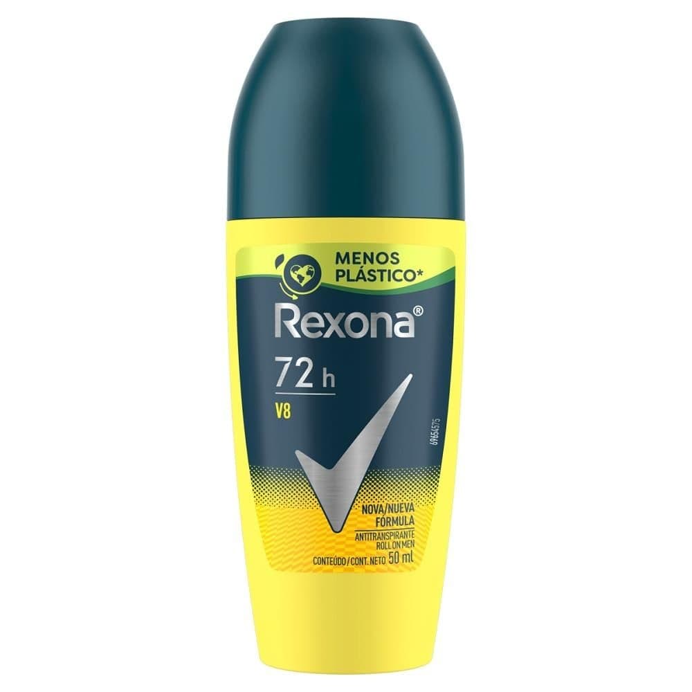 Desodorante Rexona Masculino Roll On V8 50Ml