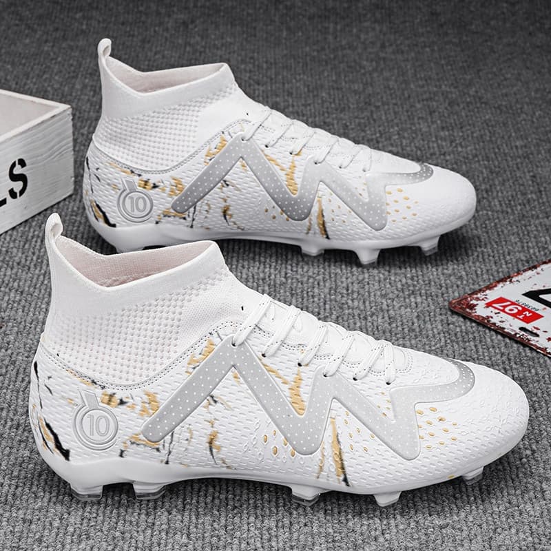 Chuteira de campo 2025 Novas Chuteiras Infantis FG Com Pontas Longas , Botas de Treinamento de Futebol de Relva artifici