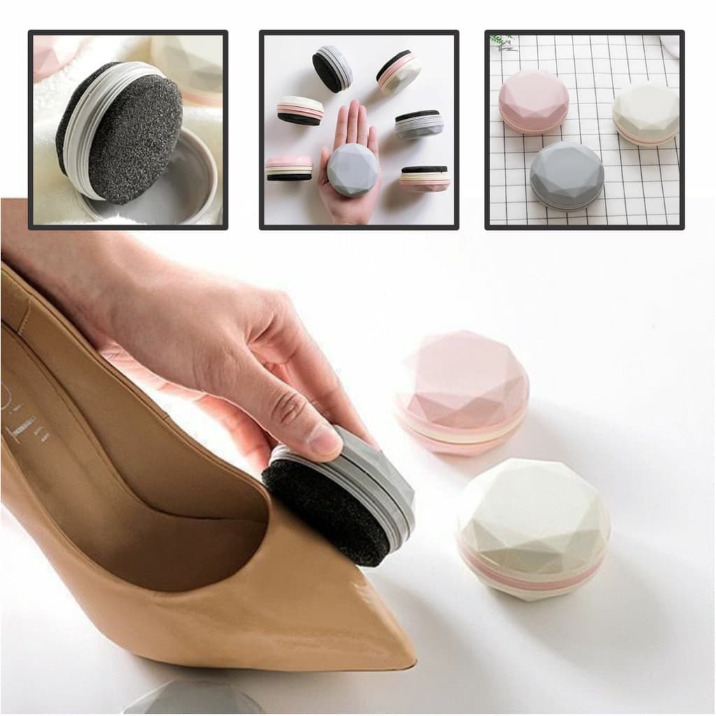 ESPONJA POLIDORA E REVITALIZADORA DE SAPATOS BOLSAS E ACESSÓRIOS IDEAL PARA COUROS