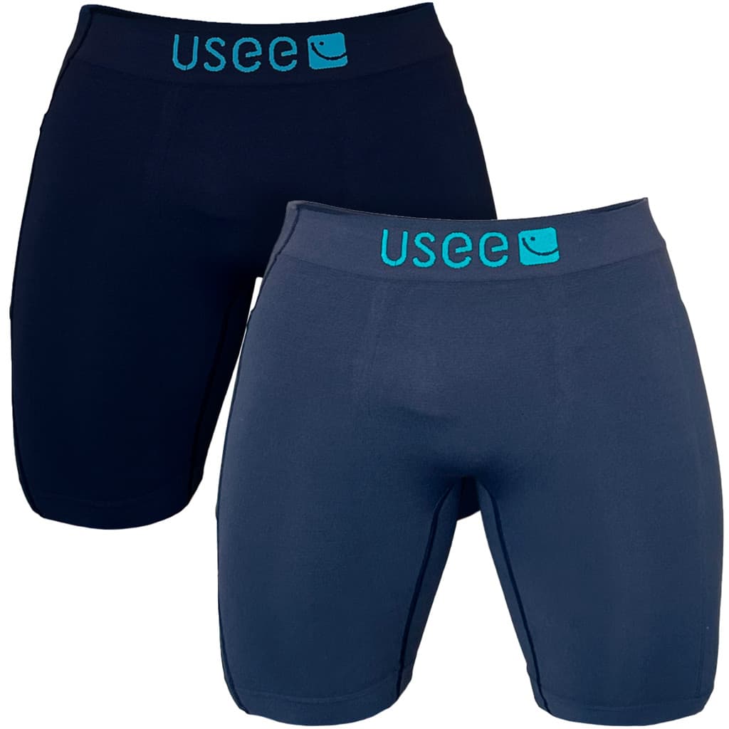 Kit 2 Bermudas Térmica Anti Assadura Corrida Sem Costura Com Bolso Usee Brasil Original