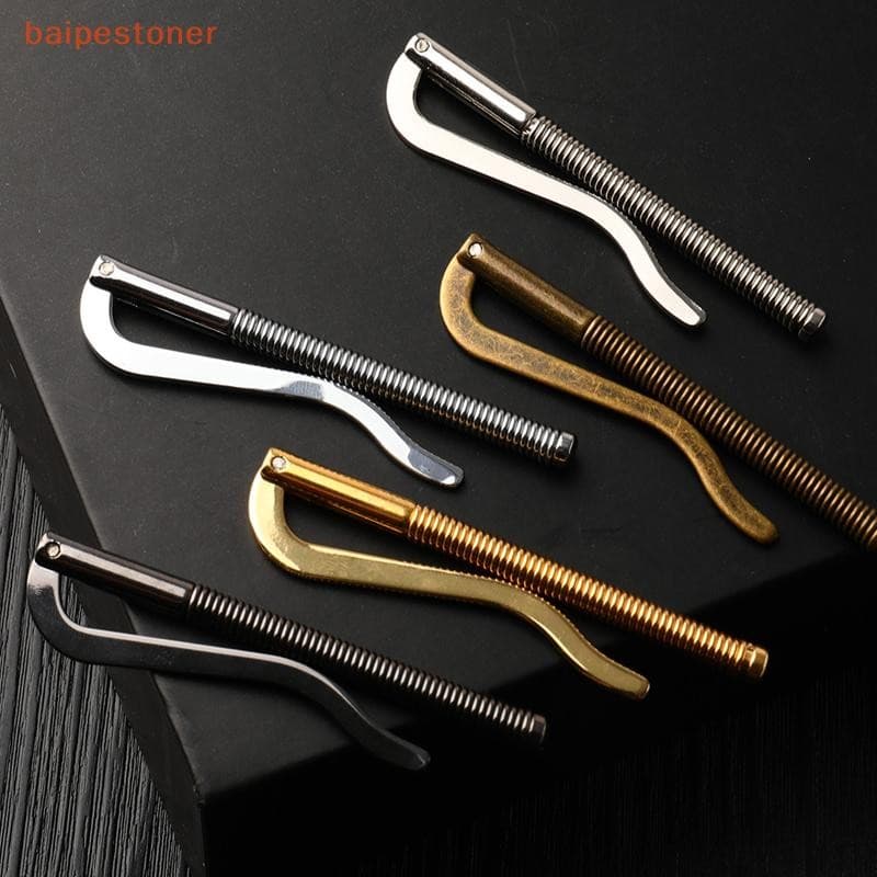 [baipestoner] 1 Peça De Metal Bifold Clipe De Dinheiro Barra Carteira Substituir Peças Mola Braçadeira Suporte De Verifi