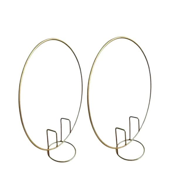 Kit 2 Arcos de Mesa 50cm com Suporte – Para Bexigas e Decoração de Festas, Aniversário e Chá de Bebê