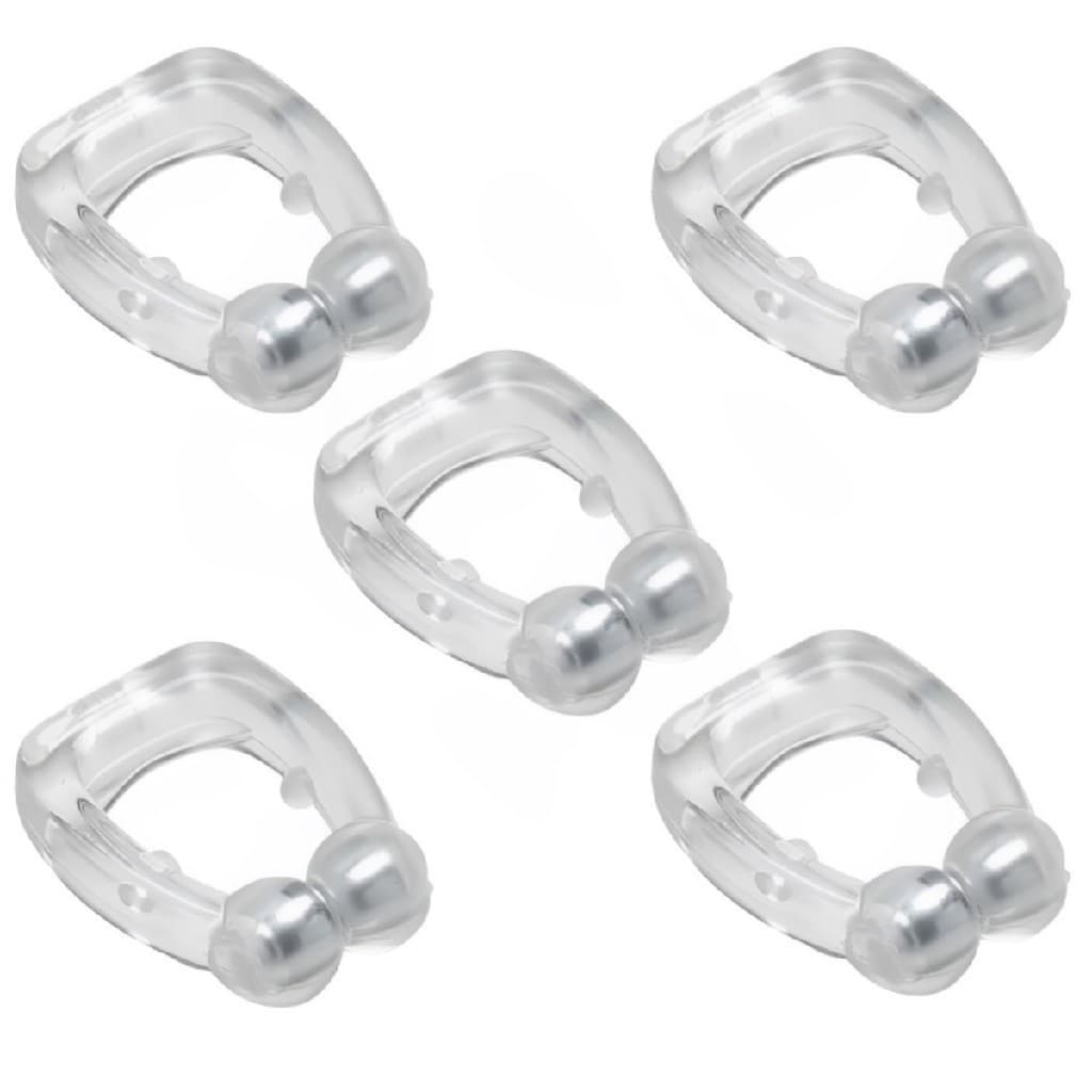 Kit com 2 ou 5 Dispositivos Anti Ronco - Clips Dilatadores Nasais Magnéticos para Melhorar o Sono e a Respiração