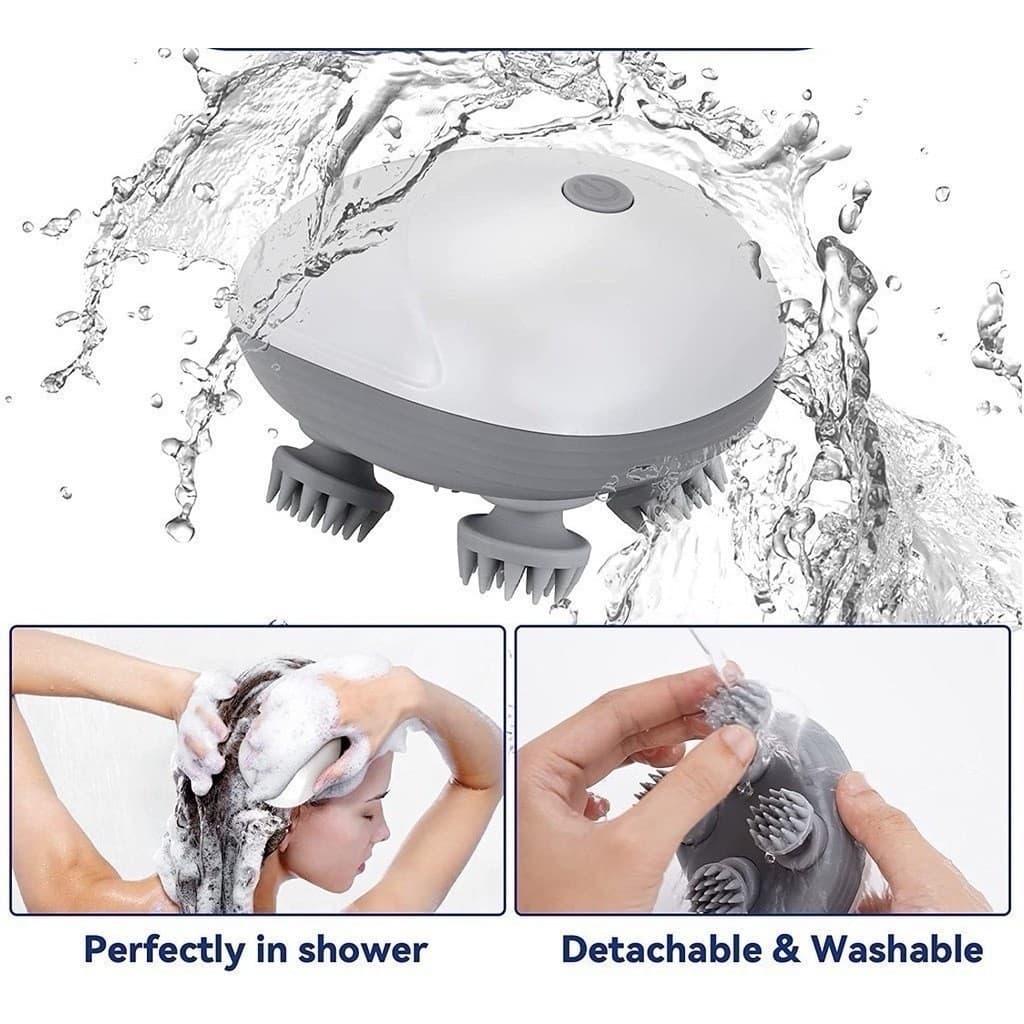 Massageador elétrico portátil pequeno de cabeça, ombro e pescoço