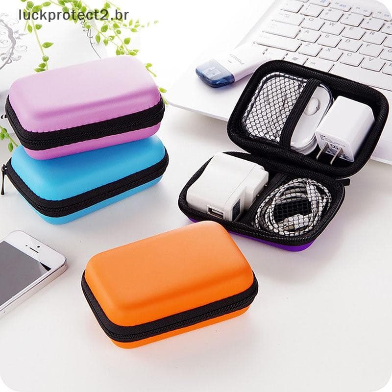 L-Bag Disco Rígido USB Externo Carry Case Capa Bolsa Para SSD HDD Estojo De .