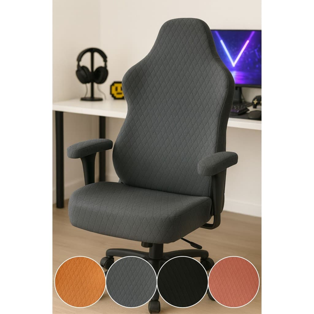 CAPA DE CADEIRA GAMER LUXO MATELADO