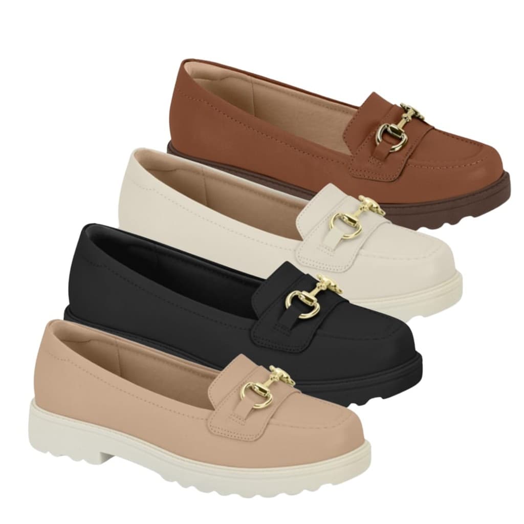 Mocassim Sapato Feminino Oxford Modare Ultraconforto Original  7357106
