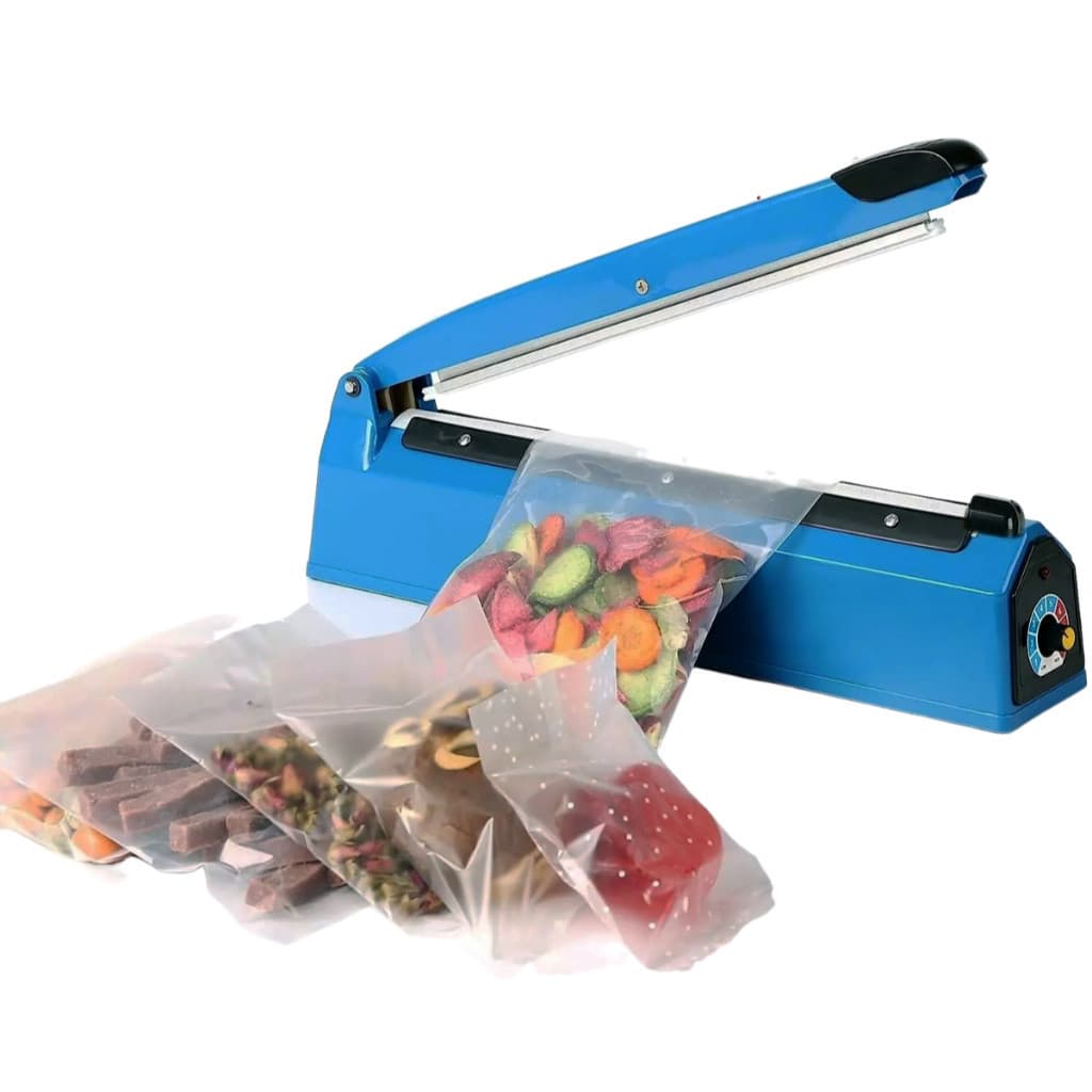 Seladora de Plástico Manual 20cm Térmica 110V/220V 8 Temperaturas Envio Rápido