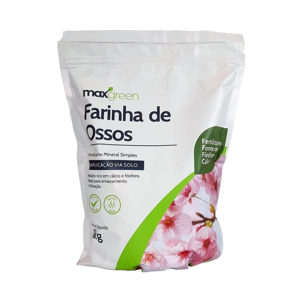 Fertilizante Farinha De Osso Maxgreen Forth - 1kg