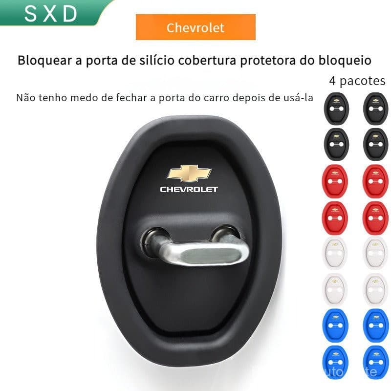 Almofada de Proteção SXD para Fechadura de Porta de Carro Chevrolet Almofada Absorvente de Choque AASA