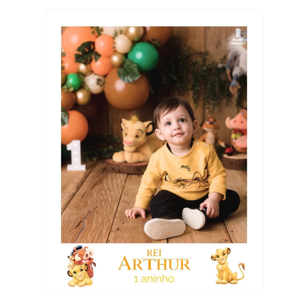 Imã de Geladeira Premium Personalizado com Foto 7x9cm Impressão UV com Verniz aniversário