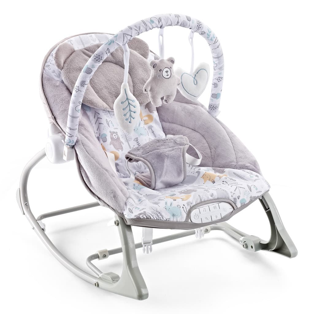 Cadeira de Descanso Bebê Musical FunTime Teddy CZ Maxi Baby