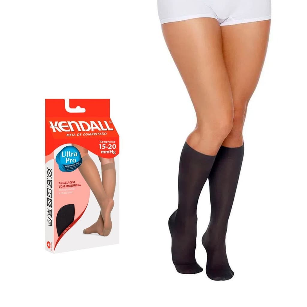 Meia Kendall 3/4 Média Compressão