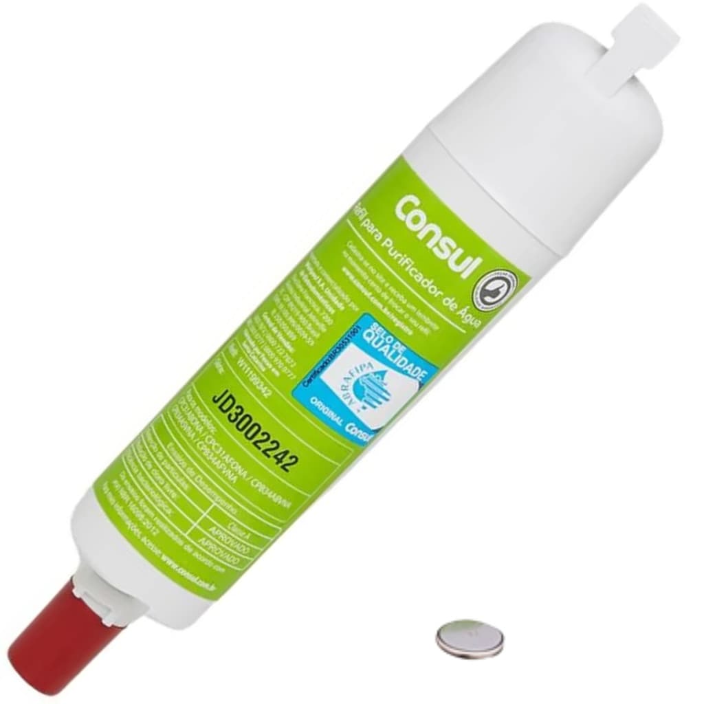 Refil Filtro Original Cix06ax Purificador de Água Consul Cpb34as Cpb34af Cpb34ab Cpc31af Cpc31ab Nfe