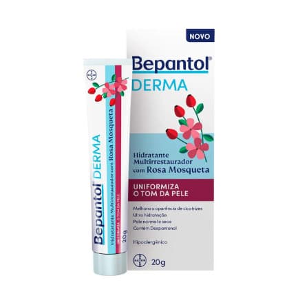 Bepantol Derma com Rosa Mosqueta Hidratante Multirrestaurador 20g