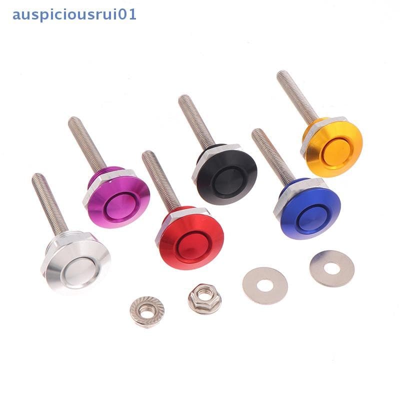 Universal 25mm Botão De Pressão Do Carro Capô Pino Bloqueio Clipe Kit Liberação Rápida Trava Motor Bonne Peças Exteriore