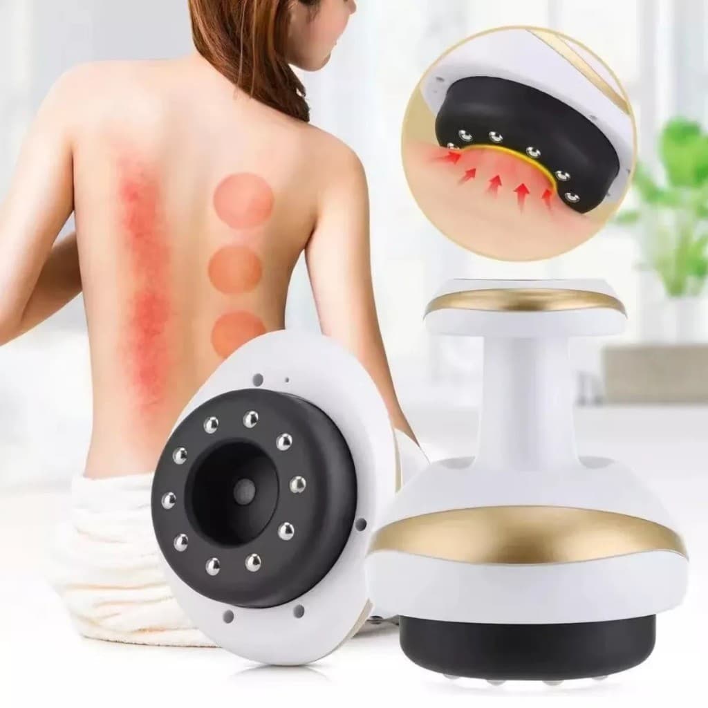 Massageador Corporal a Vácuo Elétrico – Ventosaterapia