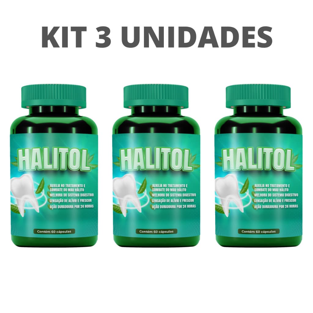 HALITOL - ALIVIO DO MAU HALITO ORIGINAL