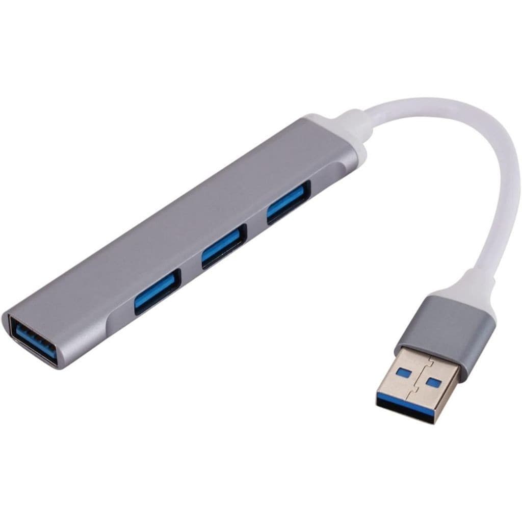 Cabo HUB Extensor USB 4 Portas 3x USB 2.0 e 1x USB 3.0 - High Speed 5Gbps