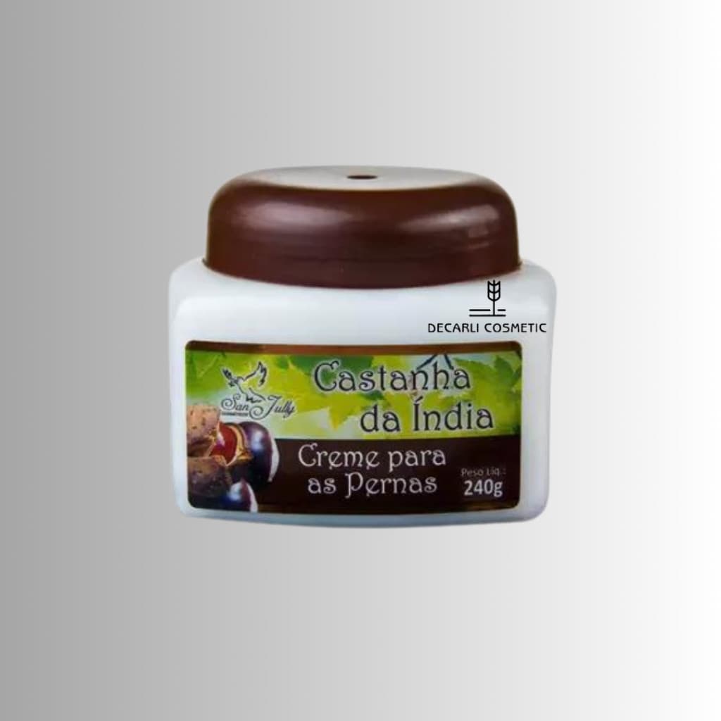 Creme para as Pernas Castanha da Índia 240g San Jully