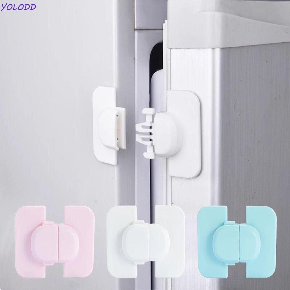 YOLODD Crianças Bloqueio De Segurança Criança Casa Geladeira Freezer Porta Armário Proteção Bebê