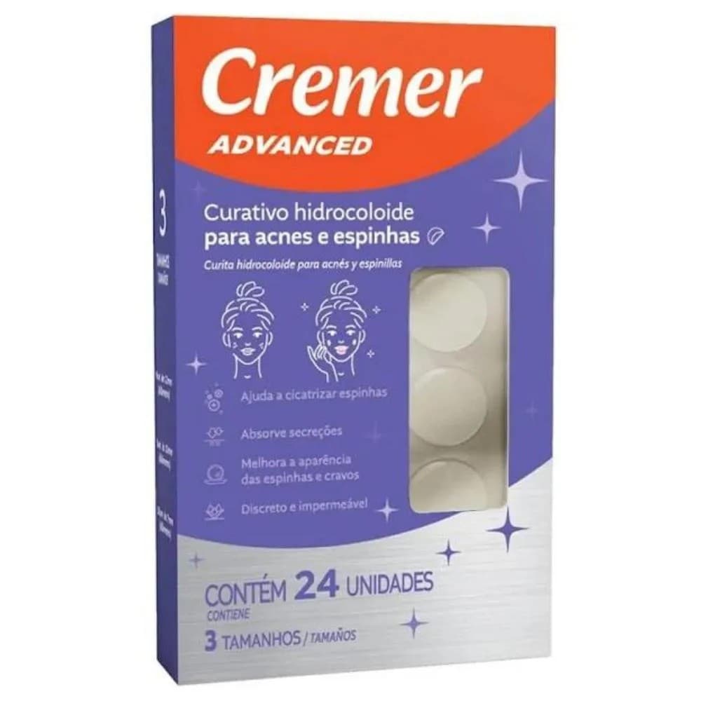 Curativo Acnes e Espinhas Cremer 24UN