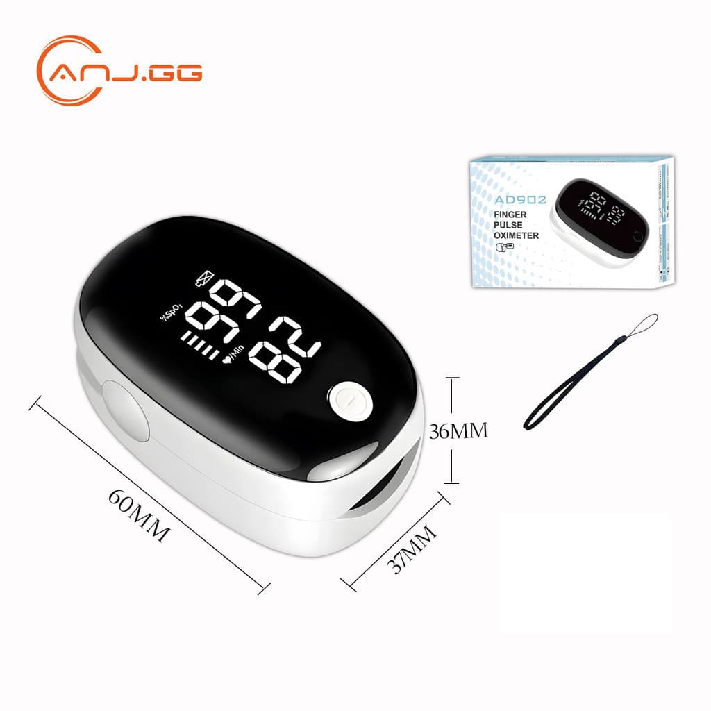 Oxímetro de pulso digital medidor no sangue E Batimentos de saturação oxigênio 