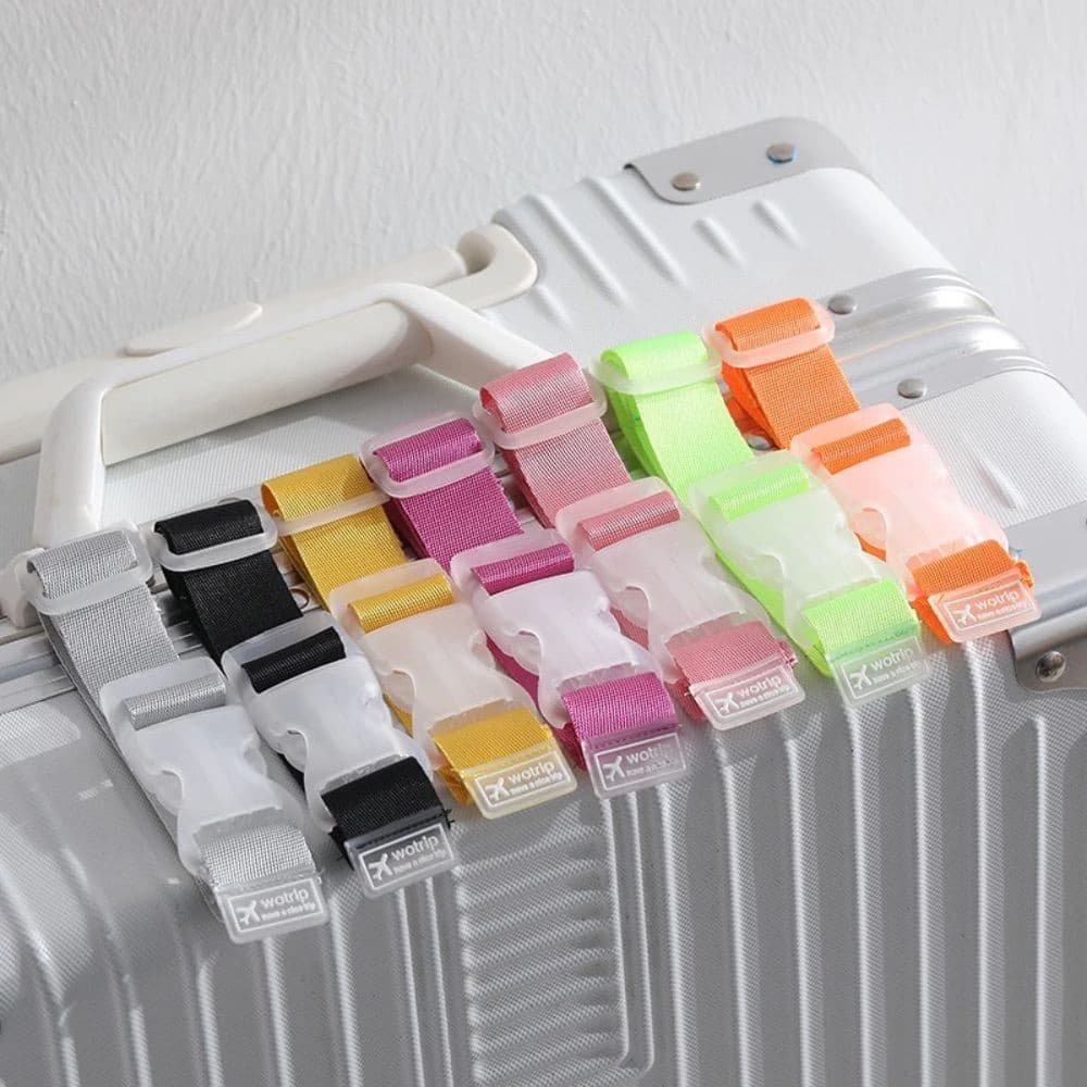 Alça de Bagagem para viagem com Ajuste Multiuso Clipe portátil  Wotrip