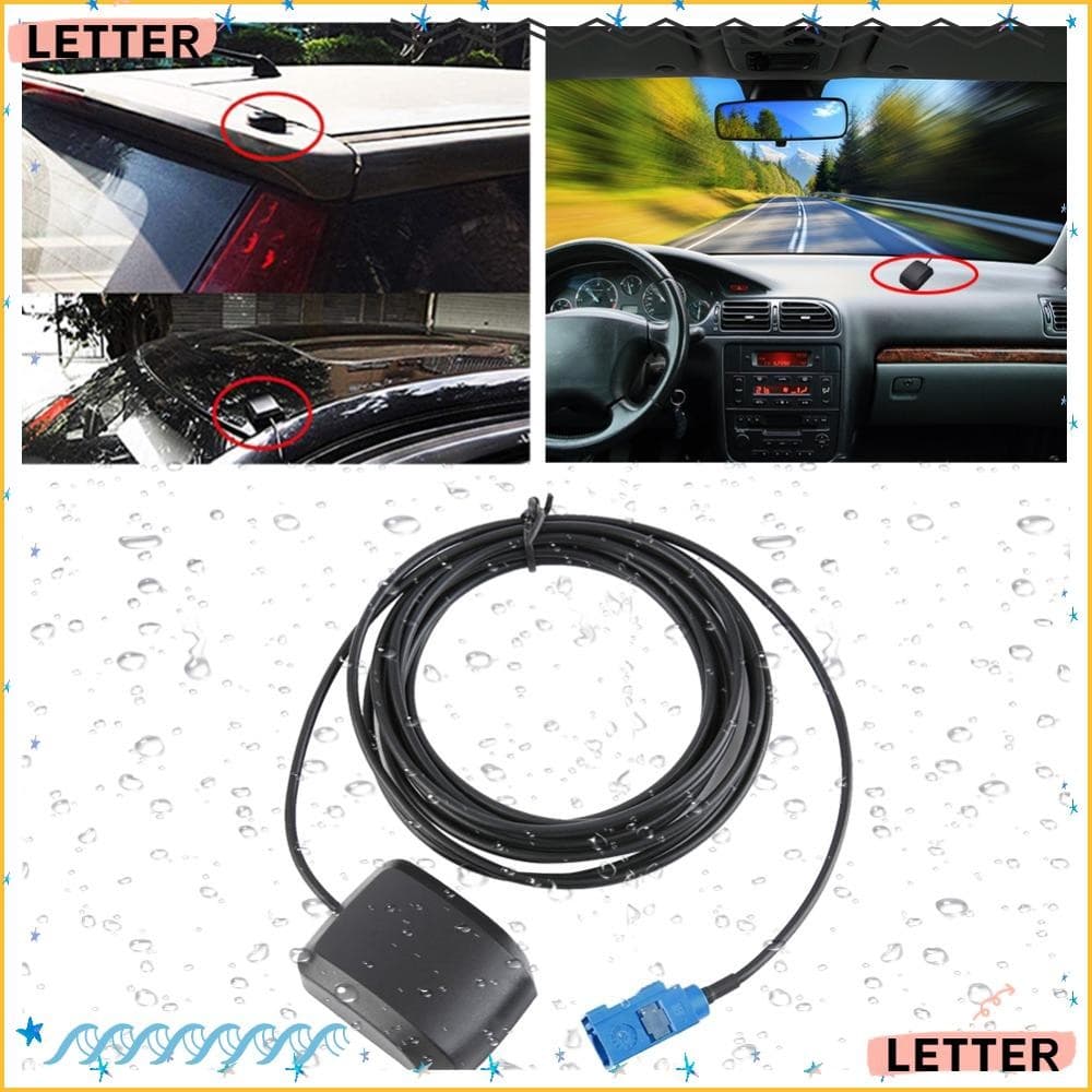 Carta GPS Veículo Ativo Sinal Mais Forte Remoto À Prova D'água FAKRA-C Conector Macho