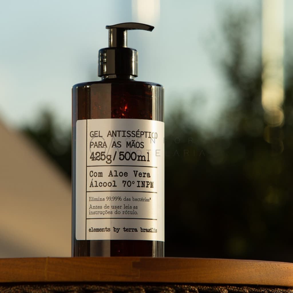 Álcool em Gel Antisséptico Perfumado 500ml c/ Válvula Simples – Realgems