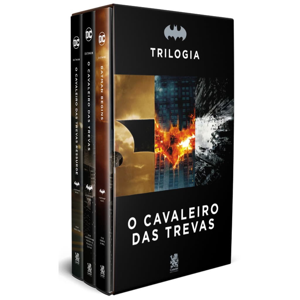 Batman Box com 3 Livros - O Cavaleiro das Trevas