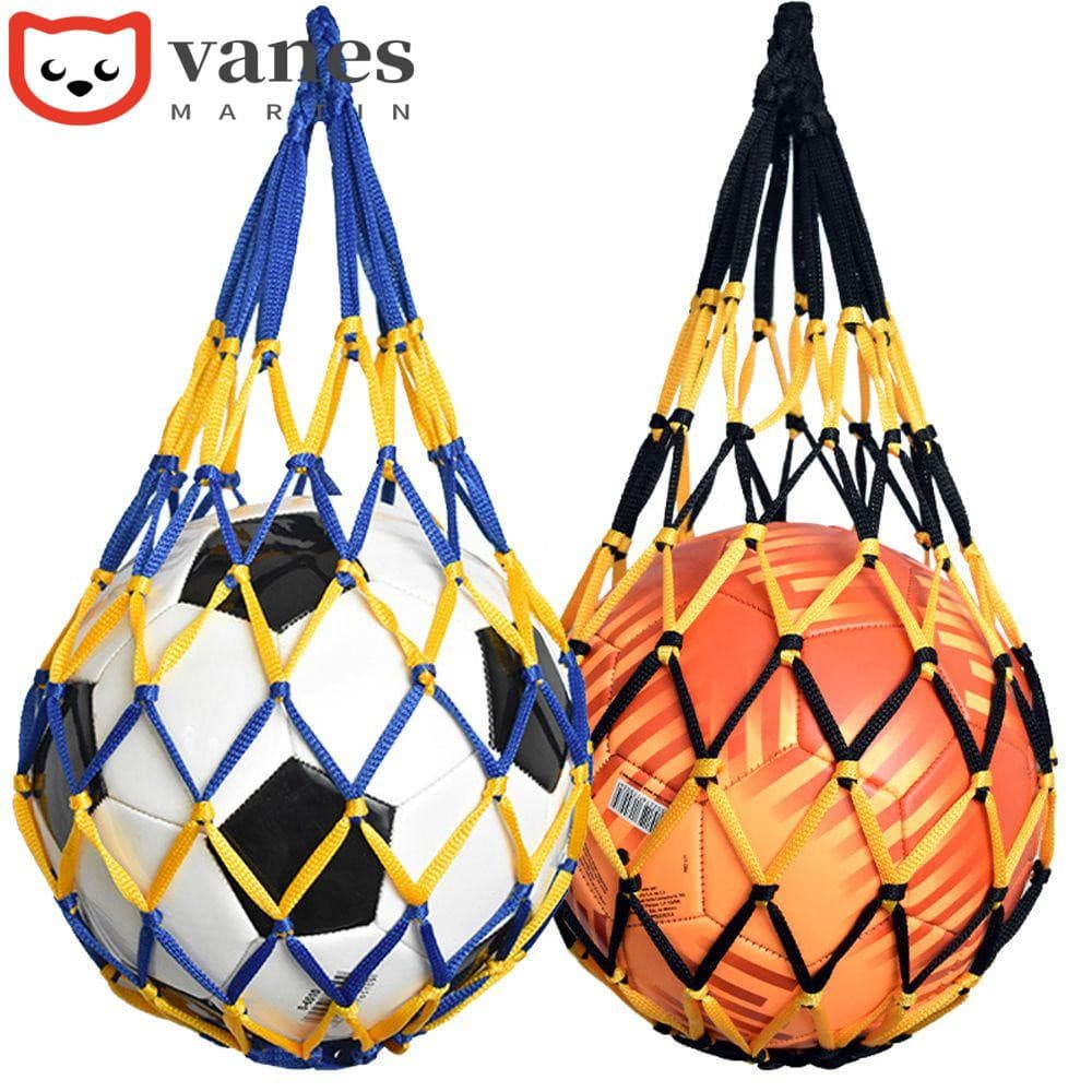 VANES Bolsa De Rede De Vôlei Bola Malha Futebol Armazenamento De