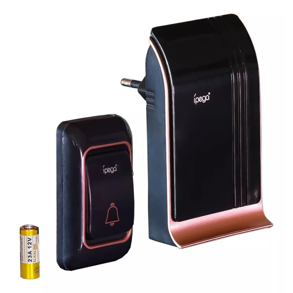 Campainha Sem Fio Longo Alcance 38 Tipos De Toques Wireless Idosos Casas Comercios