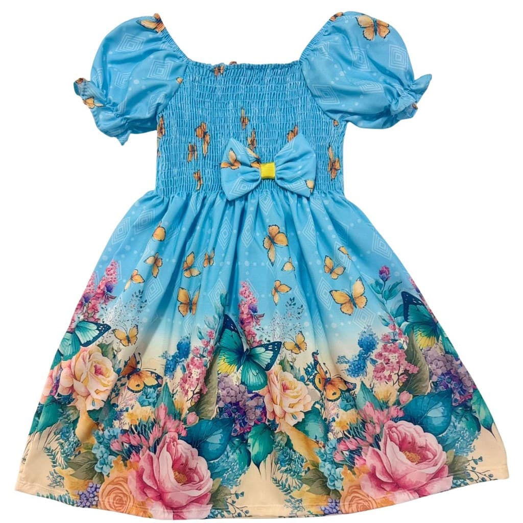 Vestido Infantil Menina Criança Passeio Festa