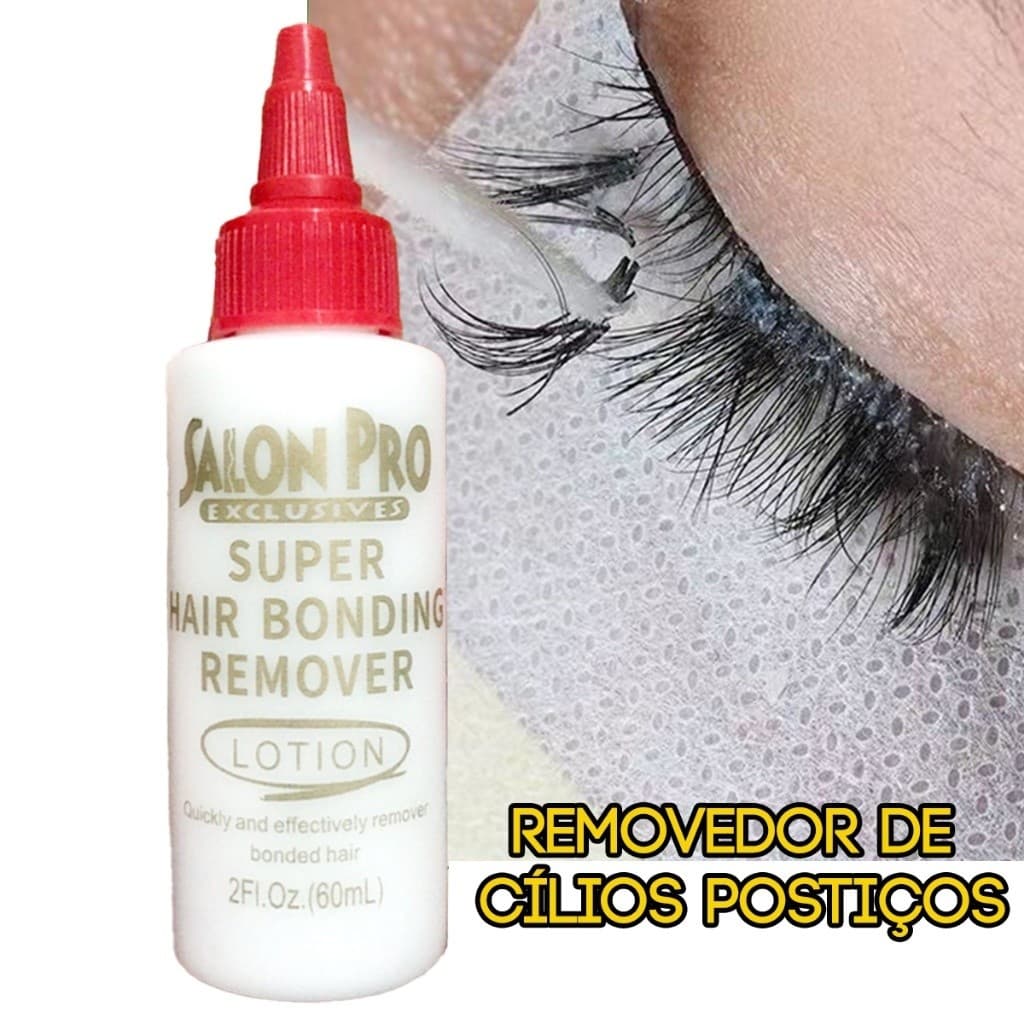 Removedor Salon Pro 60ml Profissional Para Cílios e Extensão Capilar T-585-4