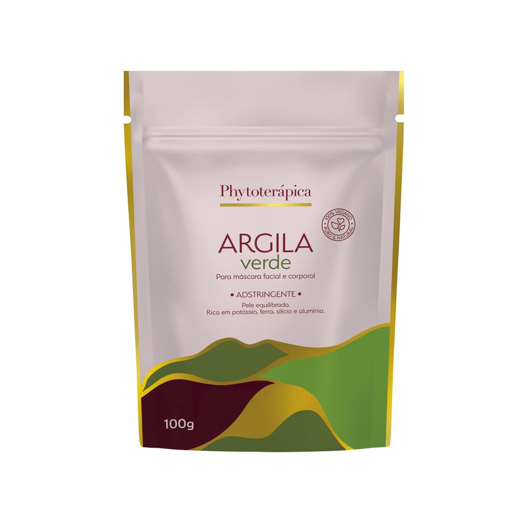 ARGILA VERDE - 100g - SACHÊ