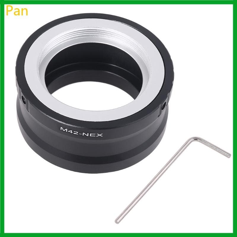 Adaptador Conversor Lente Câmera Parafuso Pan M42 Para Montagem NEX-5-3 VG1