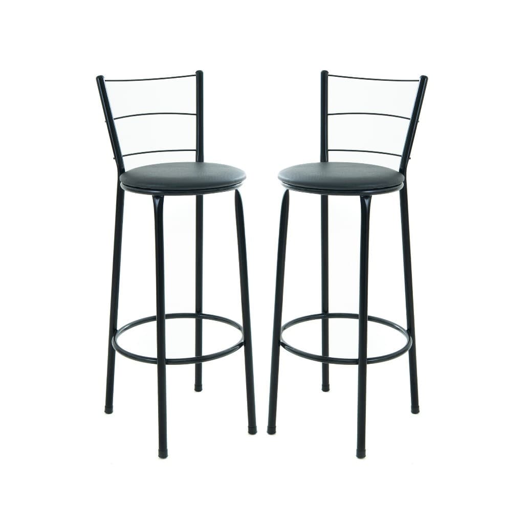 Kit 2 Banco Alto Bistrô Banquetas Alta Para Balcão Cozinha